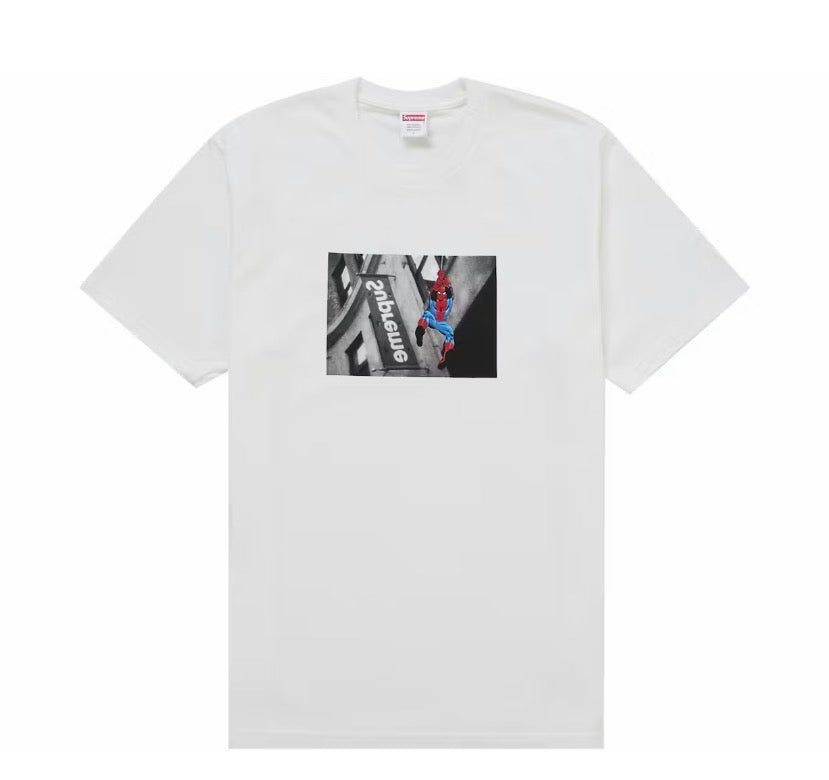 Supreme Spiderman Tee White (Brand New)