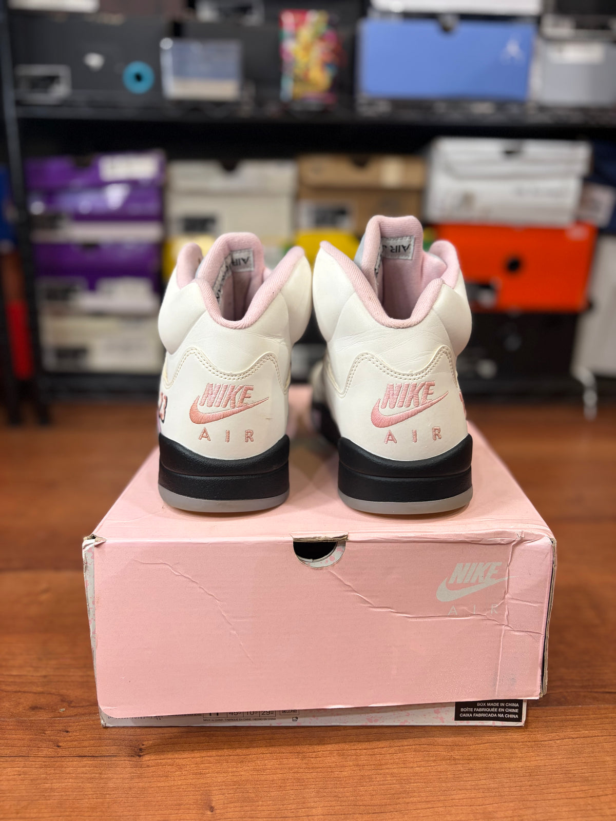 AJ5 Retro Soft Pink (Size 11.5 Mens)