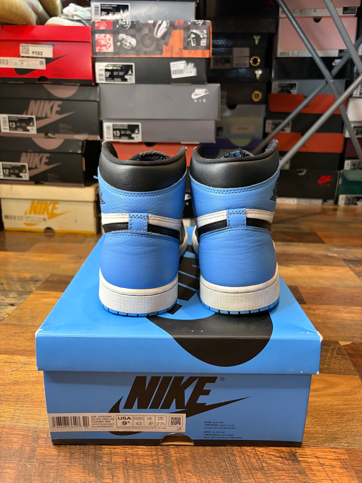 Jordan Retro 1 UNC Toe (Size 9.5 Mens)