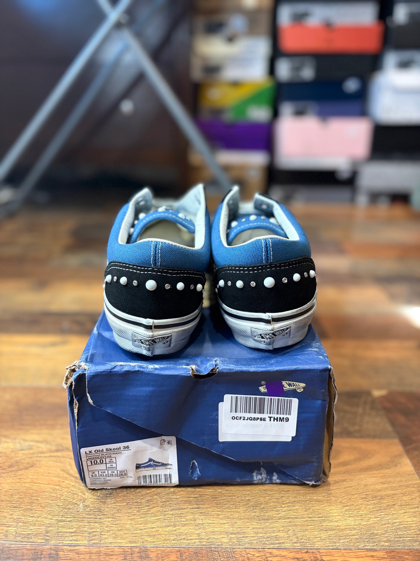 Vans LX Old Skool Pearlized Pack Navy (Brand New - 10M)