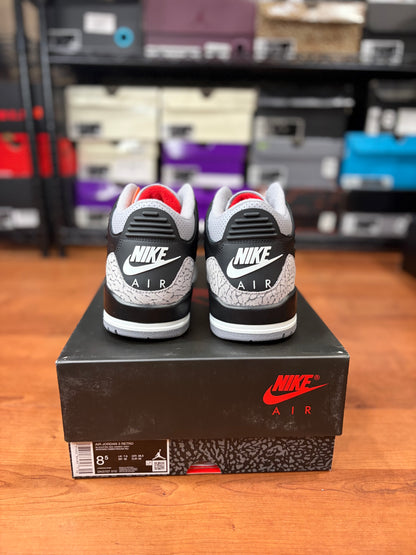 Jordan Retro 3 Black Cement (Brand New - 8.5M)