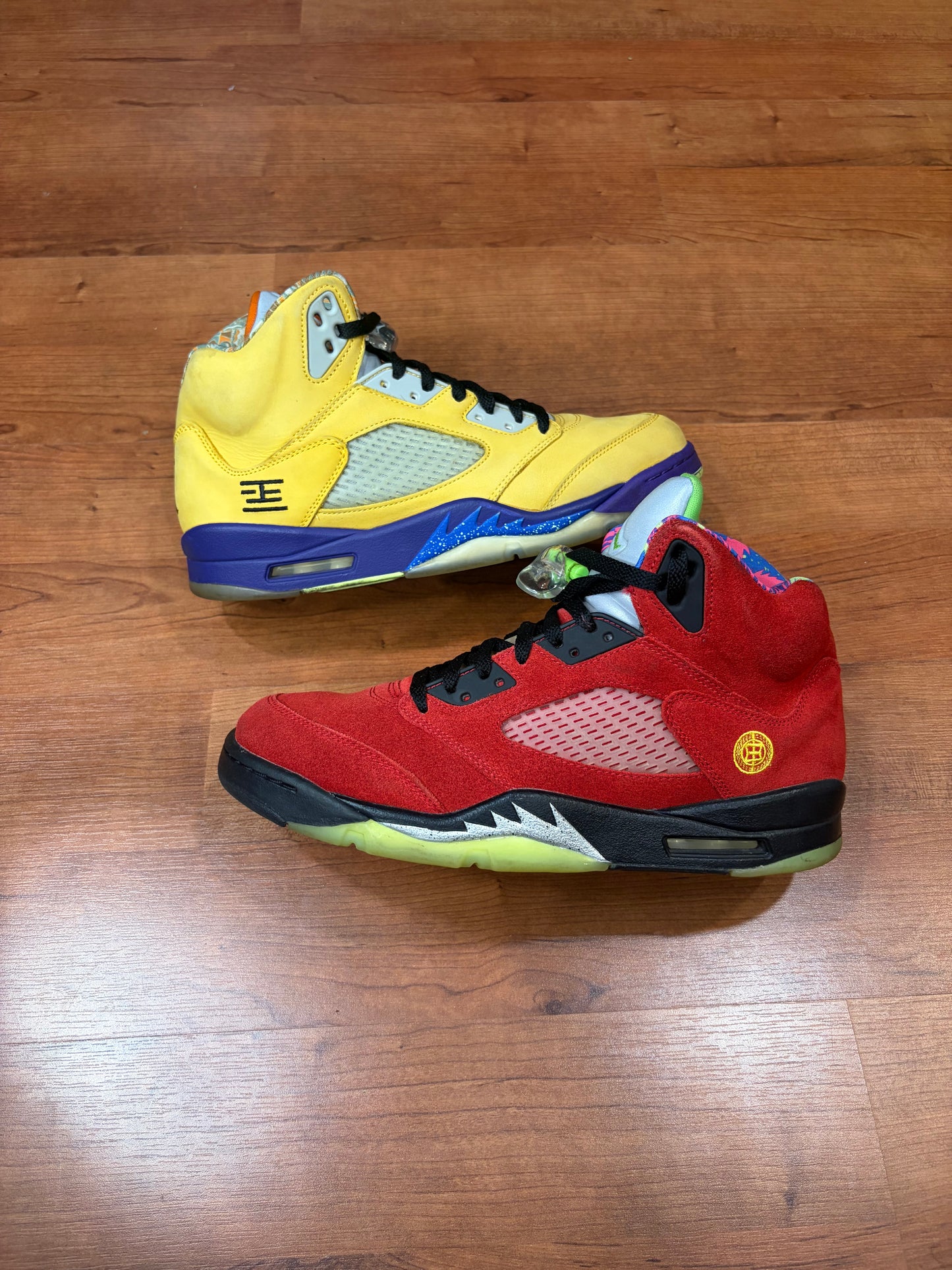 Jordan Retro 5 What The (Size 10.5 Mens)